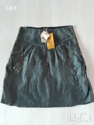 Нова дънкова пола Fanco Л , снимка 3 - Поли - 48701632