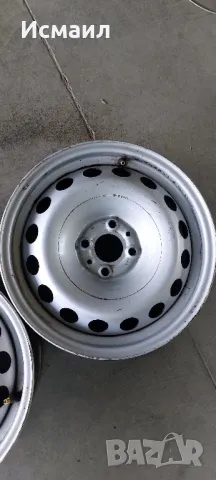 Железна джанта за Фият Добло,Пунто 15ц, снимка 2 - Гуми и джанти - 49937491