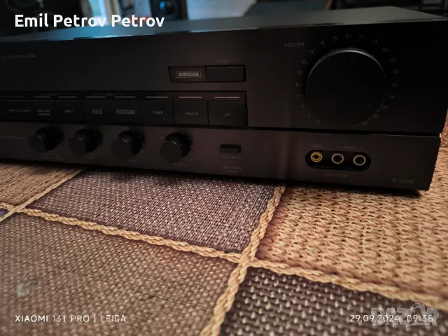 Промо 🌟 🌟 🌟 Onkyo P-3160 предусилвател 110V с дистанционно+ конвертор на 220V, снимка 3 - Ресийвъри, усилватели, смесителни пултове - 47391532