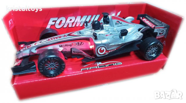 Формула със звук и светлина, детска играчка кола, снимка 1