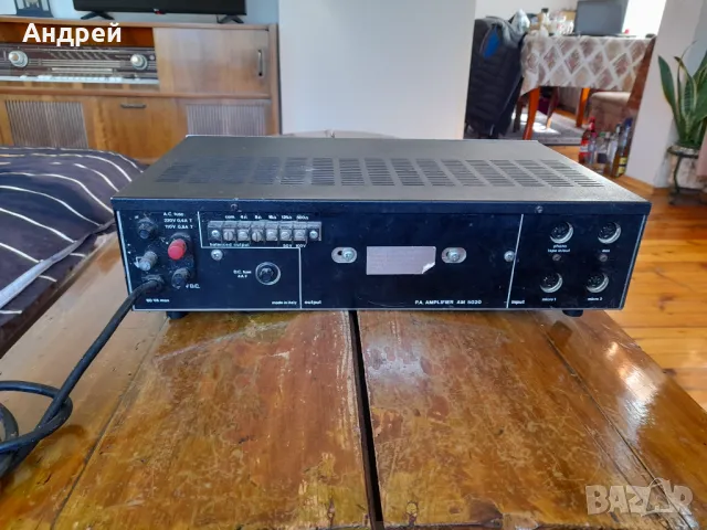 Стар усилвател RCF AM 5020, снимка 4 - Антикварни и старинни предмети - 50127719