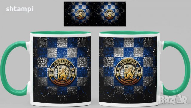 Чаша Челси Chelsea Керамична, снимка 3 - Фен артикули - 34784100