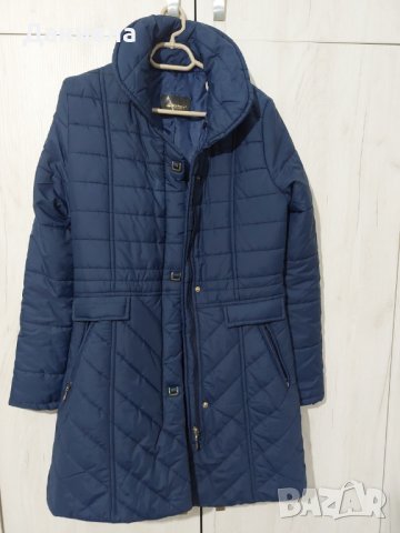 Синьо зимно яке