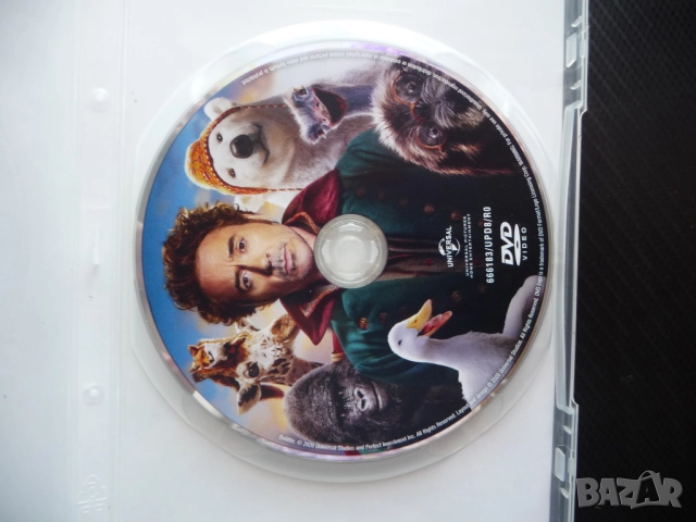 Дулитъл DVD филм детски игрален филм Робърт Джуниър младши доктор животни приключения, снимка 2 - Анимации - 51591119