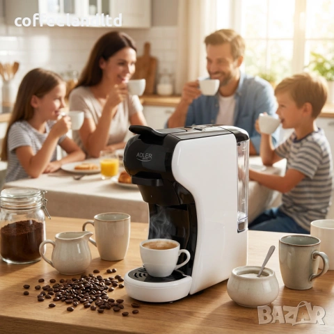  Мултикапсулна кафемашина 9 в 1 Water - AD4386, снимка 4 - Кафемашини - 53563324