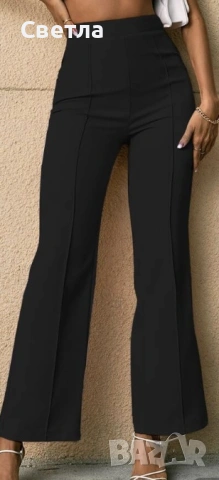  Нови Гащеризон Timeaut М-42 и Панталон с етикет, р-р S черен, висока талия, широк, снимка 5 - Гащеризони - 39066047