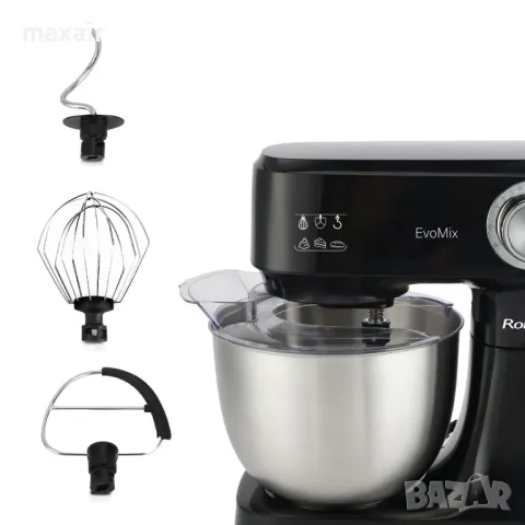 Планетарен миксер на стойка Rohnson R-5550 EvoMix * Гаранция 2 години, снимка 5 - Миксери - 48078426