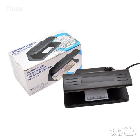 Детектор за банкноти 318, UV фенер, 220VAC, 4W, снимка 3 - Нумизматика и бонистика - 53422109