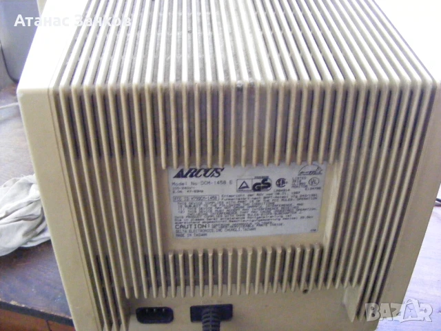 Монитор Arcus dcm-1458 1991 година, снимка 5 - Монитори - 50535038