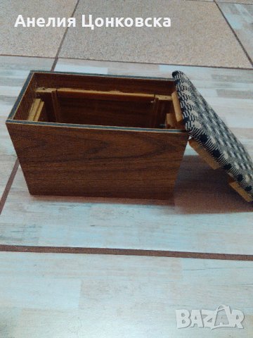 Стара кутия ръчно изработена, снимка 9 - Антикварни и старинни предмети - 28227120
