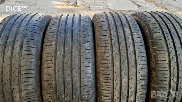 4бр 205/55/16 летни гуми Continental EcoContact 6. Континентал , снимка 2 - Гуми и джанти - 50111397