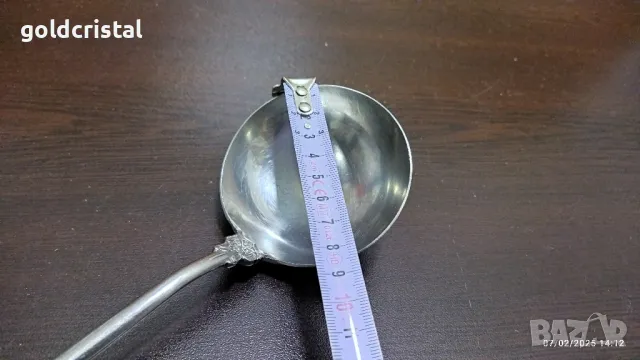 стар прибор черпак , снимка 5 - Антикварни и старинни предмети - 49016964