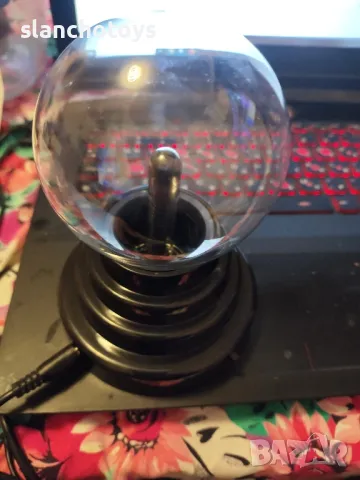 Вълшебна плазмена лампа,, диаметър на стъклото 8см