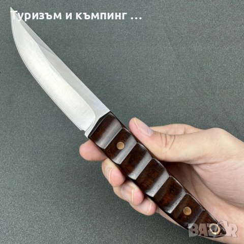Ръчно изработен нож  bushcraft - D2, снимка 15 - Ножове - 44086073