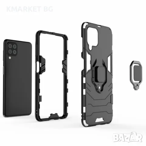 Samsung Galaxy M32 Удароустойчив Ring Holder Калъф и Протектор, снимка 9 - Калъфи, кейсове - 48490820