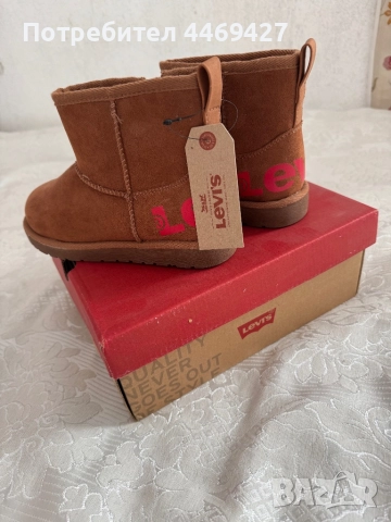 Детски боти Levi’s нови, снимка 5 - Детски боти и ботуши - 52419829