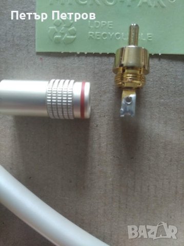 Чинч кабел RCA Neotech KCS, снимка 3 - Аудиосистеми - 39684527