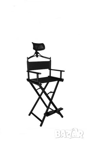 Стол за грим / Грим Стол / Гримьорски стол с облегалка за глава