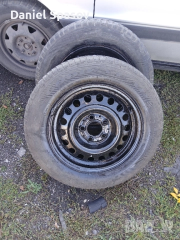 Продавам 2бр.гуми с джанти 15цола за Мерцедес 