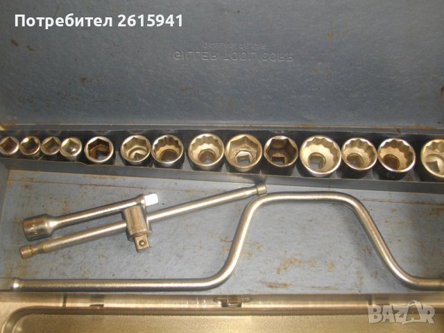 Гедория/Инструменталиум-19Части-13-33мм-GILLER-USA/Немска Гедория Старо Качество-25 Части-до 32мм/, снимка 5 - Други инструменти - 40580578