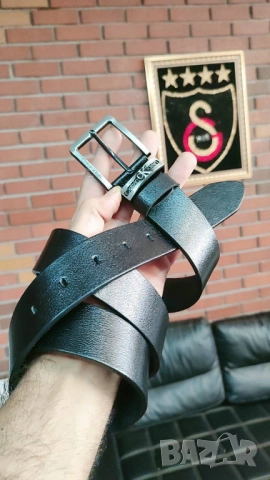 колани от естестествена кожа в кутия calvin klein tommy hilfiger emporio armani, снимка 3 - Колани - 51442805