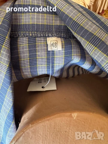 Български Мъжки пижами дълъг такава прав панталон , снимка 2 - Други - 50986557