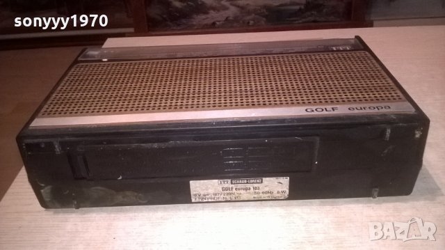 itt schaub-lorenz golf europa 103-made in germany-ВНОС ХОЛАНДИЯ, снимка 18 - Радиокасетофони, транзистори - 27856225