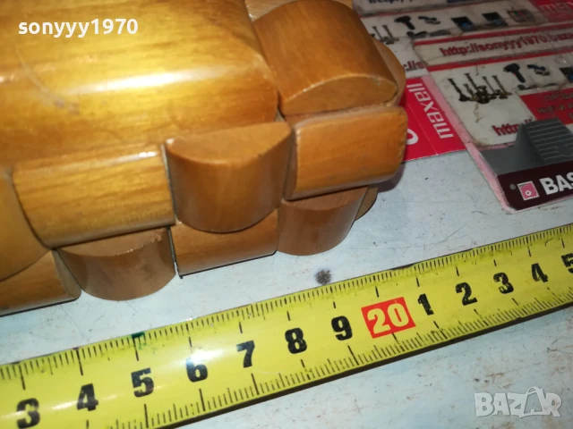 ДЪРВЕНА КУТИЯ 3005251527, снимка 7 - Антикварни и старинни предмети - 50485173