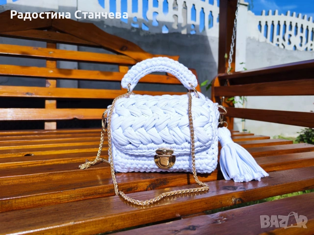 Плетени чанти, снимка 5 - Чанти - 53442525