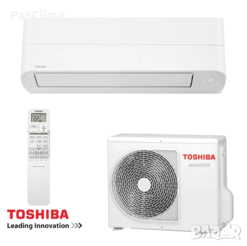 Инверторен климатик Toshiba Essento RAS-B16B2KV2G-E + RAS-16B2AVG-E2, 16000 BTU, 32 м2, А++, R-32, Б