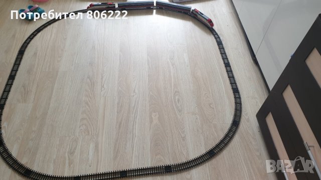 Влак с релси, снимка 6 - Влакчета, самолети, хеликоптери - 25633874