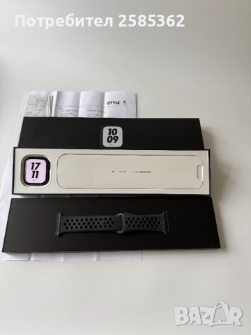 Apple Watch 7 41mm Nike Edition Midnight, снимка 1