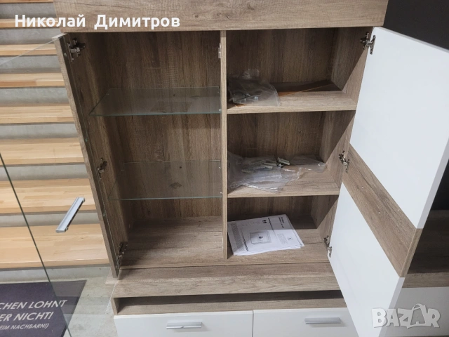 Продавам модулна секция за хол, всекидневна , снимка 3 - Секции и витрини - 53207566