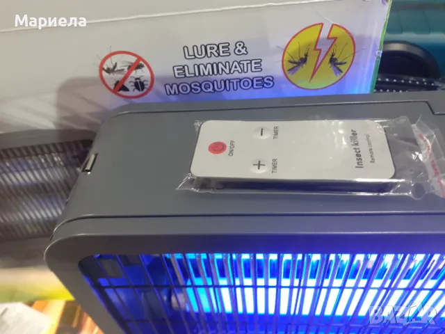 Електрически уред за насекоми на закрито и на открито с 3500 V мощна двойна решетка, снимка 5 - Друга електроника - 49362307