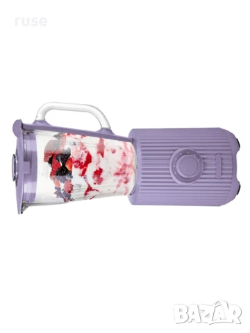 НОВИ! Блендер 600W стъклен съд 1.75л лед, шейкове, смути, супи, снимка 2 - Блендери - 50594457