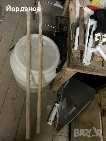 Два бастуна от бамбук, снимка 1