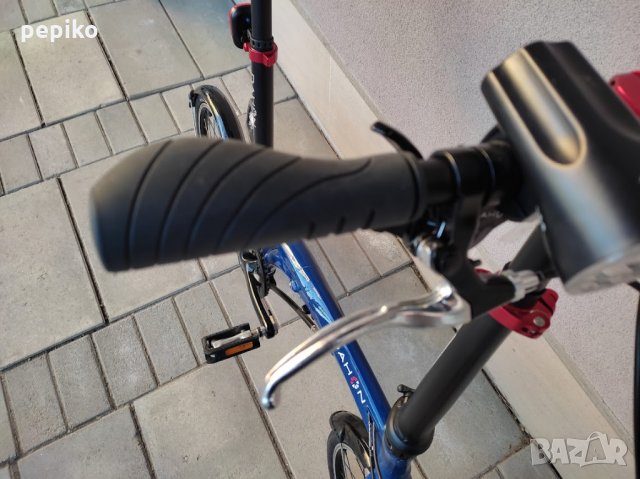 Продавам колела внос от Германия алуминиев тройно сгъваем велосипед DAHON EEZZ D3, снимка 9 - Велосипеди - 35230675