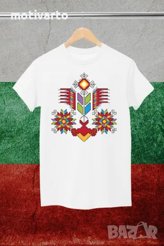 Тениска с шевица "Дървото на живота"