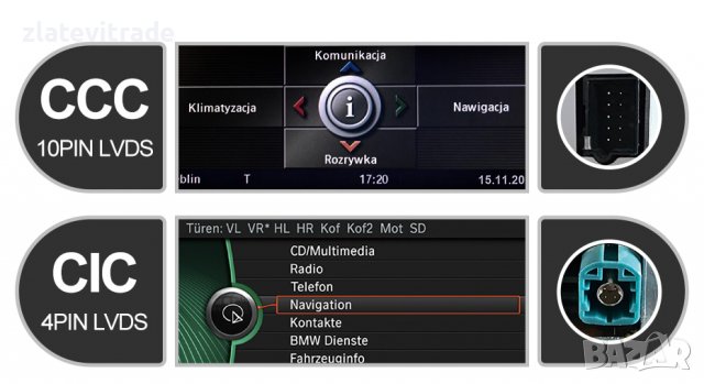 BMW X5 E70 X6 E71 CCC CIC - 12.3" НАВИГАЦИЯ Андроид Мултимедия, снимка 4 - Навигация за кола - 38120867