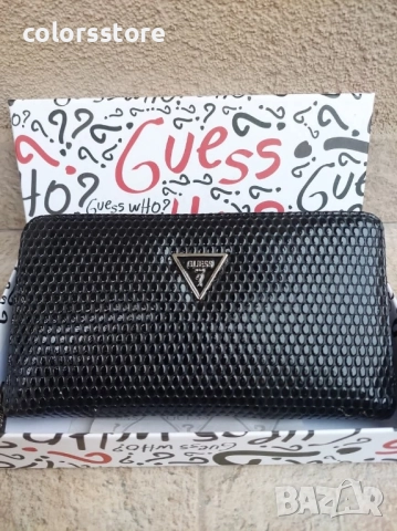 Черно портмоне Guess/SG52p, снимка 2 - Портфейли, портмонета - 51739841