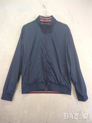 Мъжко яке SUPERDRY Mens Jacket – Navy Blue – 2XL – Lightweight / Soft Shell, снимка 9 - Якета - 52968776