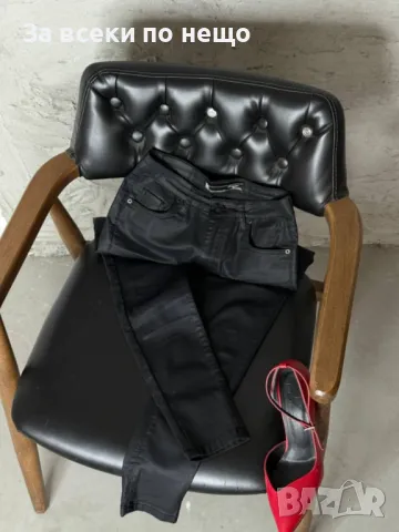 Дамски промазан панталон, снимка 4 - Панталони - 48748930