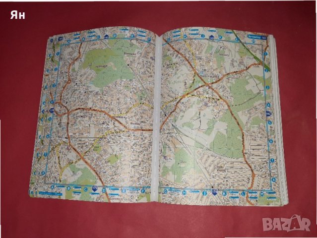  Пътеводител Разширена Карта на Улиците в ЛОНДОН LONDON-299 стр. , снимка 3 - Енциклопедии, справочници - 35336606