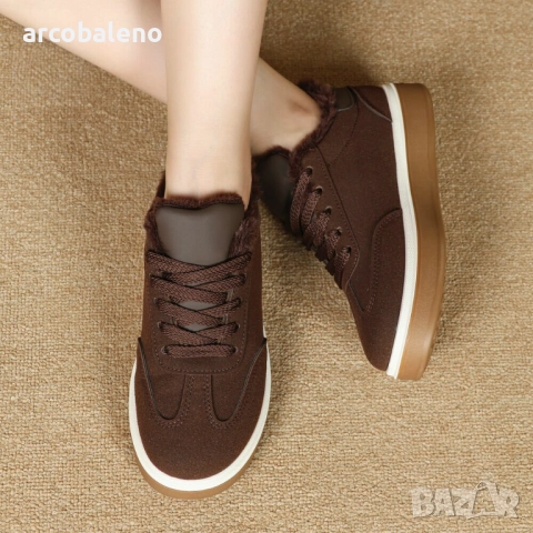 Дамски зимни ниски маратонки, 44.90 , снимка 2 - Маратонки - 51845371