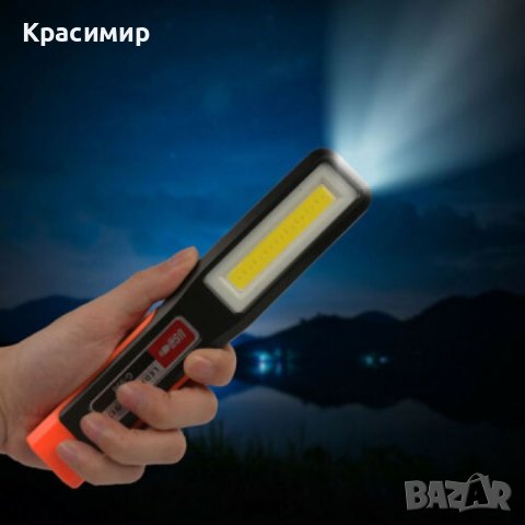 Работна лампа с акумулаторна батерия , снимка 6 - Аксесоари и консумативи - 44085442