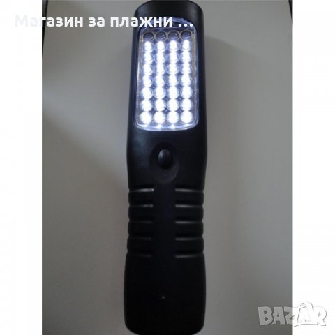 LED подвижна, зарядна лампа 12VDC или 220VAC  код 2035, снимка 3 - Други стоки за дома - 28450813