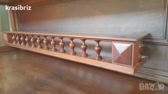 Ловен Шкаф с Дърворезба внос от Германия , снимка 5 - Скринове - 37172093