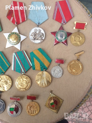 НРБ - Социалистически награди Ордени и медали Широк спектър, снимка 3 - Антикварни и старинни предмети - 53280423