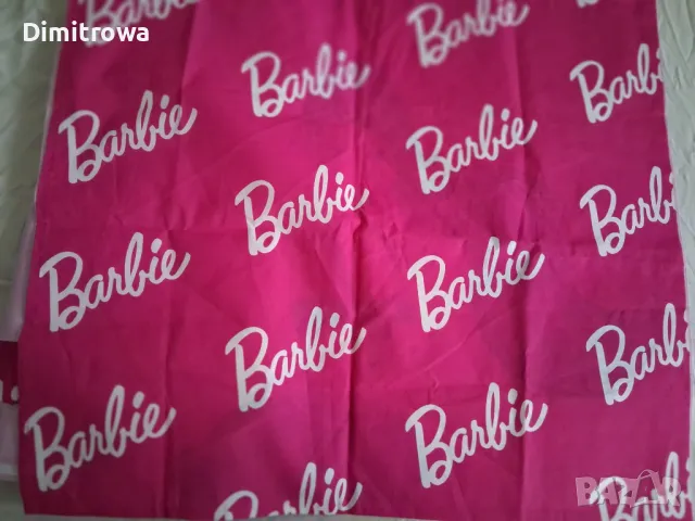 Детски спален комплект Barbie 2 части 2024, снимка 7 - Спално бельо и завивки - 49602030