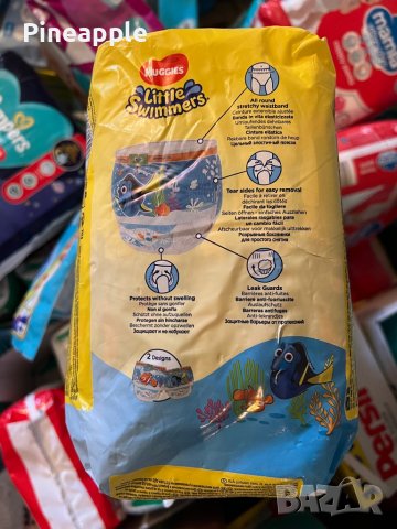 Huggies 🇬🇧 little Angels памперси за плуване , снимка 3 - Пелени, памперси - 37329784